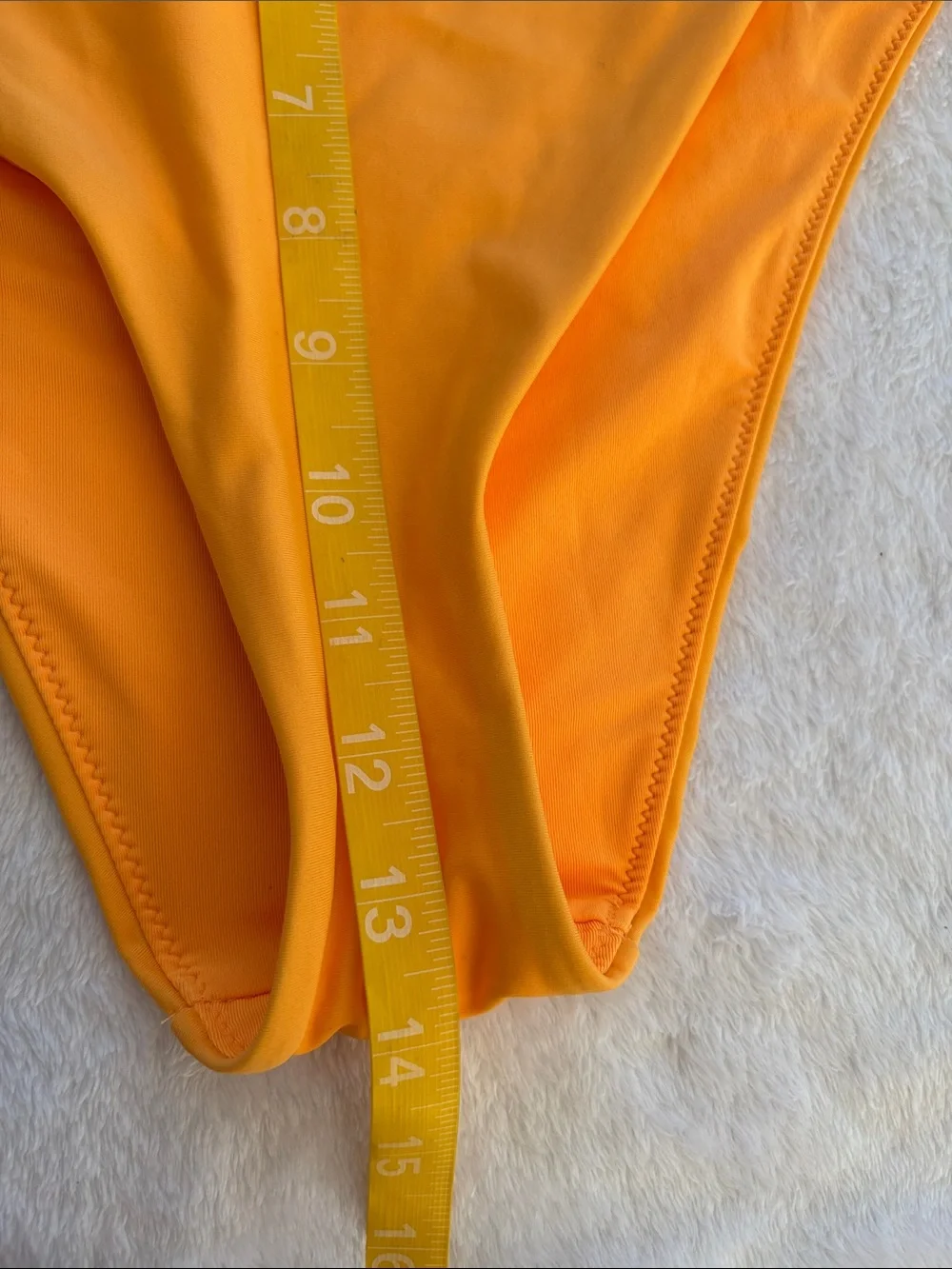 Aerie size large High-Waist Halter Bikini Set - Bright Orange